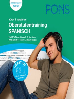 cover image of PONS Spanisch Oberstufentraining
